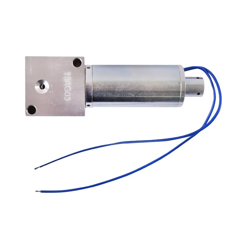 Electrovalva tras 12V cu ax subtire normal inchis Tractor Forestier